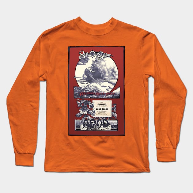 Back Poster Art - Mustard Seed Faith - Aslan - 70's Concert Poster Long Sleeve T-Shirt by McVay Surfboards 